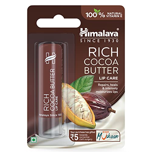 Himalaya Rich Cocoa Butter Lip Care, 4.5G