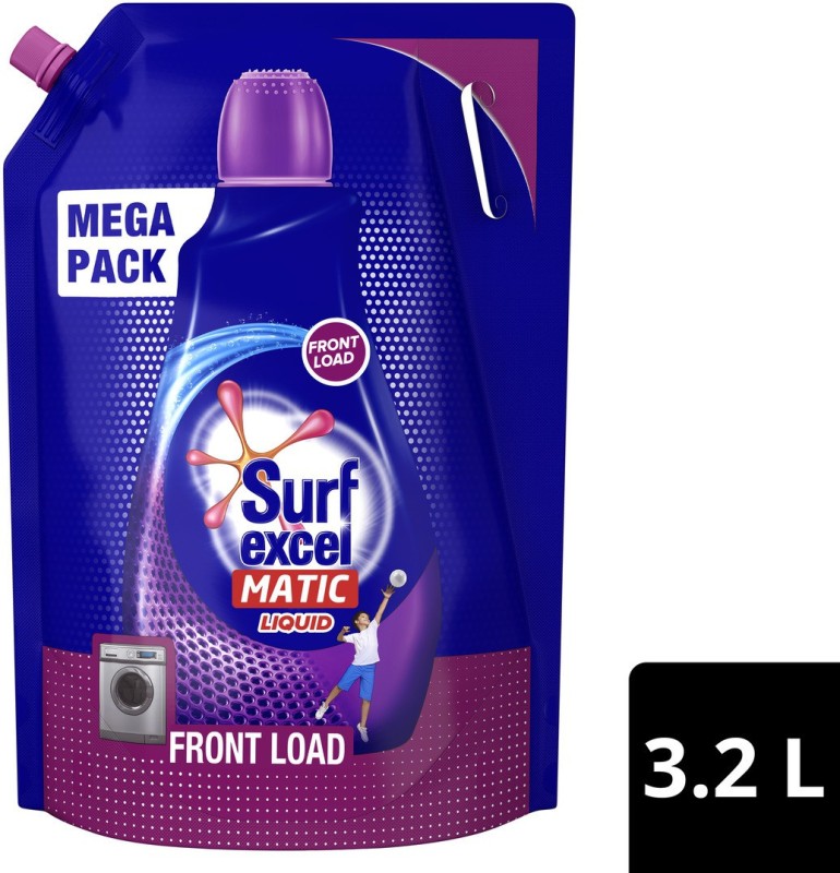 Surf Excel Matic Front Load Pouch Multi-Fragrance Liquid Detergent(3.2 L)