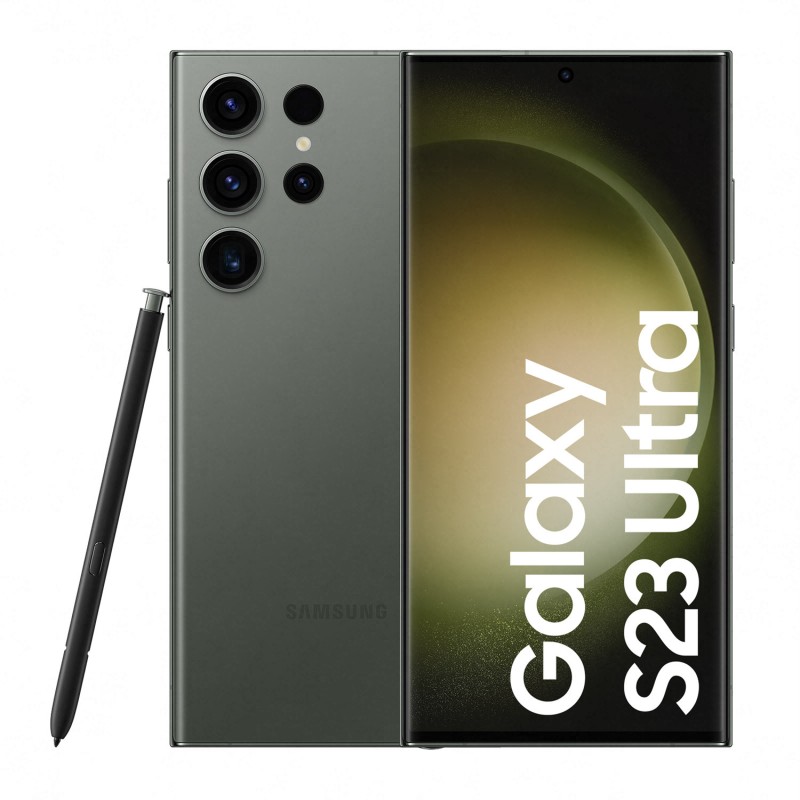 Samsung Galaxy S23 Ultra 5G (Green, 256 Gb)(12 Gb Ram)