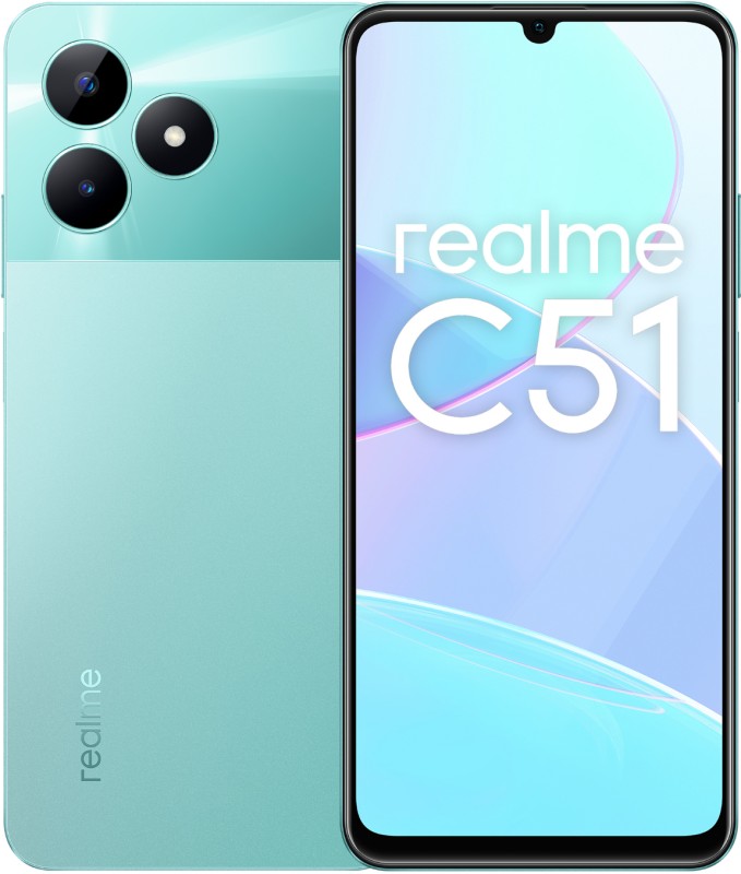 Realme C51 (Mint Green, 64 Gb)(4 Gb Ram)