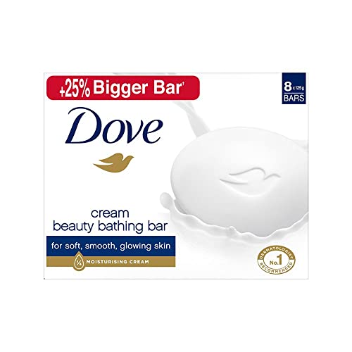 Dove Cream Beauty Bathing Bar 8X125G (Pack Of 8)