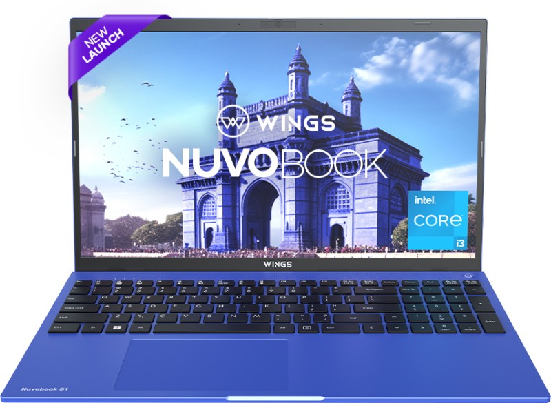 Wings Nuvobook S1 Aluminium Alloy Metal Body Intel Intel Core I3 11Th Gen 1125G4 – (8 Gb/256 Gb Ssd/Windows 11 Home) Wl-Nuvobook S1-Blu Thin And Light Laptop(15.6 Inch, Blue, 1.60 Kg)