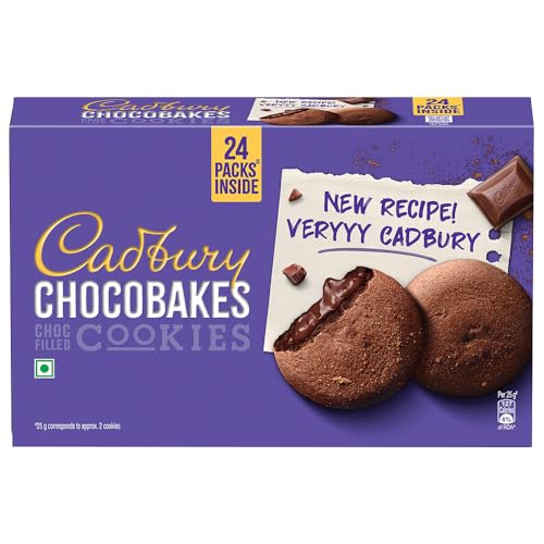Cadbury Chocobakes Chocfilled Cookies, 300 G