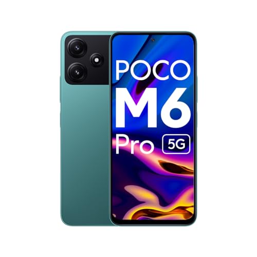 Poco M6 Pro 5G (Forest Green, 4Gb Ram, 128Gb Storage)