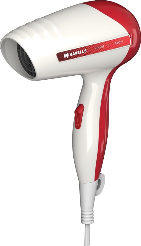 Havells Hd1901 Hair Dryer(1200 W, White & Red)