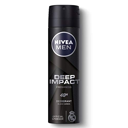 Nivea Men Deep Impact Freshness Deodorant Spray – For Men, 150 Ml