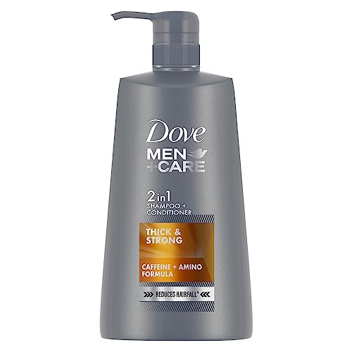 Dove Men+Care Thick & Strong 2In1 Shampoo+Conditioner, 650 Ml