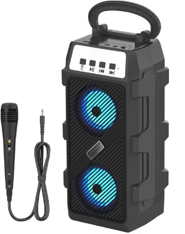 Tunifi Ws-1300 Mini Home Theater|3D Sound|Splashproof|Water Resistant| 10 W Bluetooth Speaker(Black, Stereo Channel)