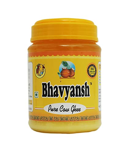 Bhavyansh Pure Cow Ghee (1000 Ml) For Better Digestion And Immunity | Bilona Method, Curd-Churned, Pure, Natural & Healthy