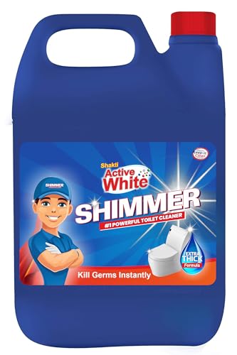 Active White – Shimmer Toilet Cleaner, 5L Family Pack