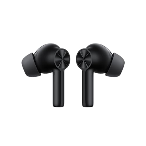 Oneplus Buds Z2 Bluetooth Truly Wireless In Ear Earbuds With Mic, Active Noise Cancellation, 10 Minutes Flash Charge & Upto 38 Hours Battery [Matte Black]