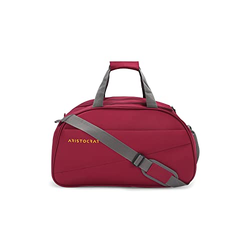 Aristocrat Polyester Hard 50 Cms Small Luggage- Suitcase(Dfroo52Ered_Red)