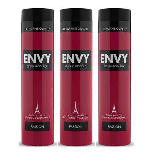 Envy Passion Talc – 100Gm Each (Pack Of 3)