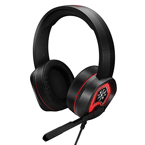 Xpg Emix H20 Wired Gaming Headset With Virtual 7.1 Surround Sound – Black
