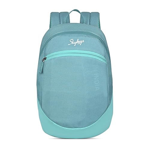 Skybags Loco 01 Polyester Casual Daypack/Standard Backpack Teal, 15 Litre, Green