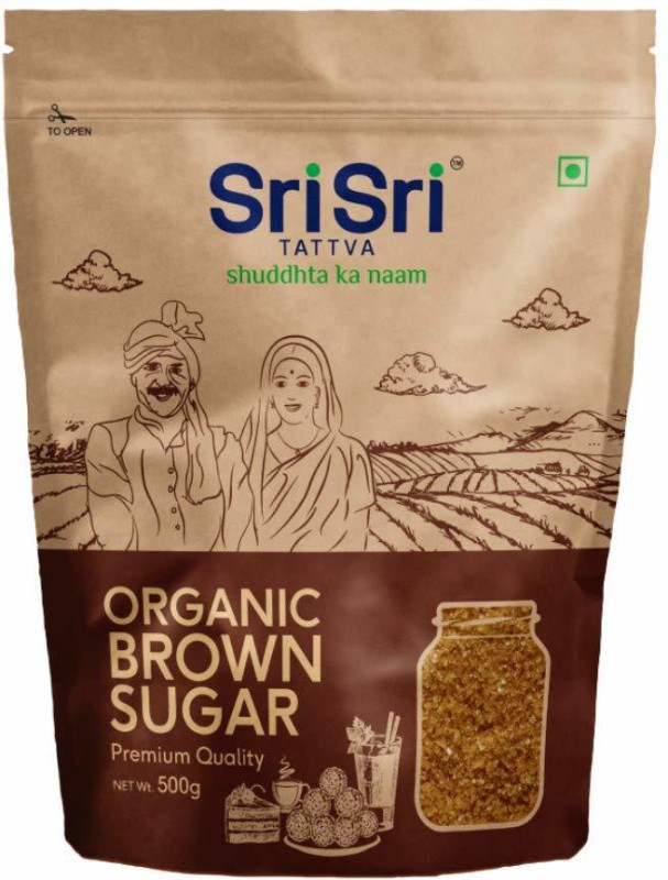 Sri Sri Tattva Organic Brown Sugar(500 G)