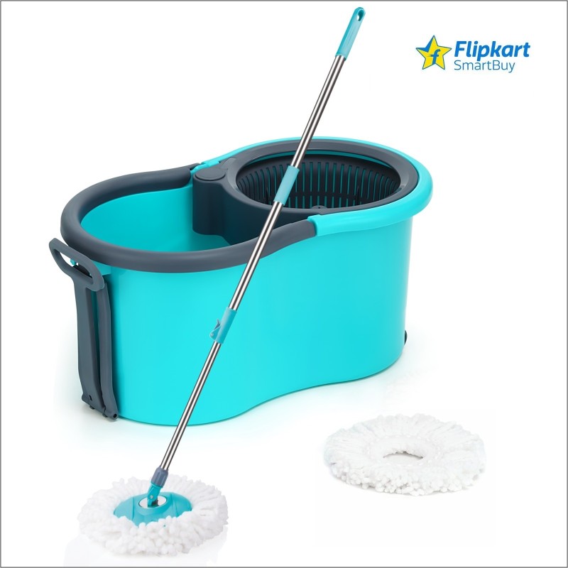 Flipkart Smartbuy 360 Cleaning Mop Set Floor Cleaning Comes With 2 Microfiber Refill And Mop Stick Mop Set