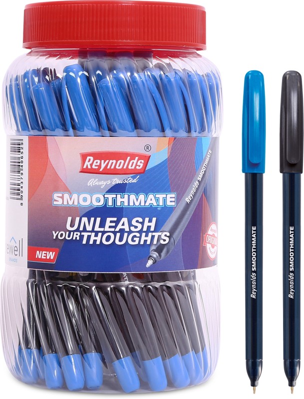 Reynolds Smoothmate Ball Pen(Pack Of 50, Multicolor)