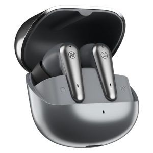 Noise Buds X Prime In-Ear Truly Wireless Earbuds With 120H Of Playtime, Quad Mic With Enc, Instacharge(10 Min=200 Min),Premium Dual Tone Finish, 11Mm Driver, Bt V5.3(Silver Grey)