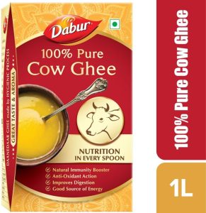 Dabur 100% Pure Cow Ghee 1 L Tetrapack