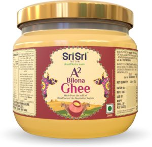 Sri Sri Tattva A2 Bilona Ghee | 250 Ml Glass Bottle