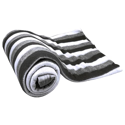 Status All Season Multipurpose Polar Fleece/Summer Ac Blanket/Single Bed Blanket/Light Weight Blanket (Black)