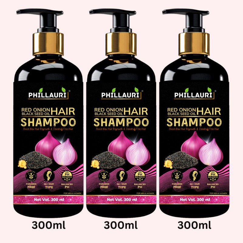 Phillauri Onion Shampoo For Hair Growth And Hair Fall Control(900 Ml)