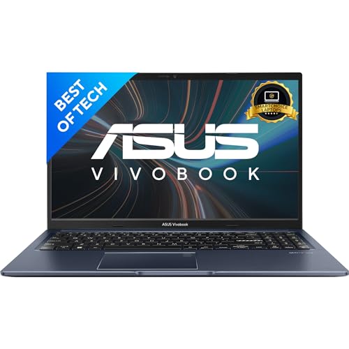 Asus Vivobook 15, Intel Core I7-12650H 12Th Gen, 15.6″ (39.62 Cm) Fhd, Thin And Light Laptop (16Gb/512Gb/Win11/Office 2021/Blue/1.7 Kg), X1502Za-Ej741Ws
