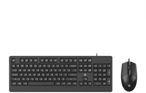 Hp Km180 Keyboard & Mouse Wired Usb Desktop Keyboard(Black)