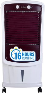 Flipkart Smartbuy 75 L Desert Air Cooler(White, Burgundy, Storm 75)