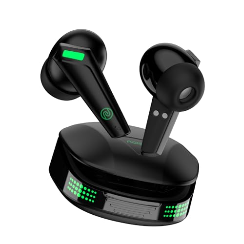 Noise Buds Combat Z In-Ear Truly Wireless Gaming Earbuds With 35Ms Low Latency, 50H Of Playtime, Instacharge(10 Min=120 Min),10Mm Driver,Bt V5.3(Stealth Black)