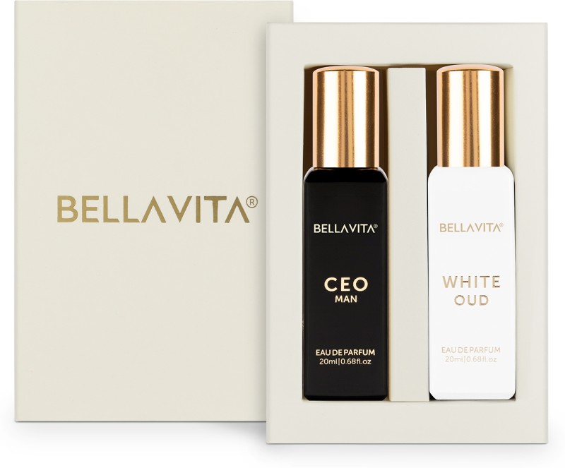 Bellavita Ceo Man Perfume & White Oud Perfume Combo| Citrus & Woody Notes |Long Lasting|(2 Items In The Set)