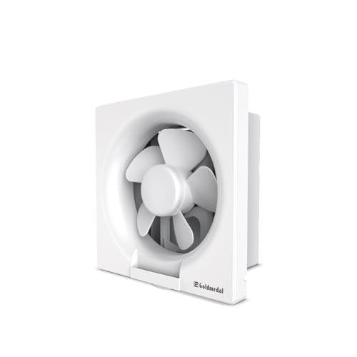 Goldmedal Air Wave 150 Mm Ventilation Fan For Kitchen, Bathroom And Office With Strong Air Suction – White