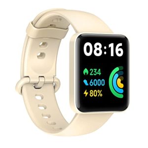 Redmi Watch 2 Lite – 3.94 Cm Large Hd Edge Display, Multi-System Standalone Gps, Continuous Spo2, Stress & Sleep Monitoring, 24X7 Hr, 5Atm, 120+ Watch Faces, 100+ Sports Modes, Women S Health, Ivory