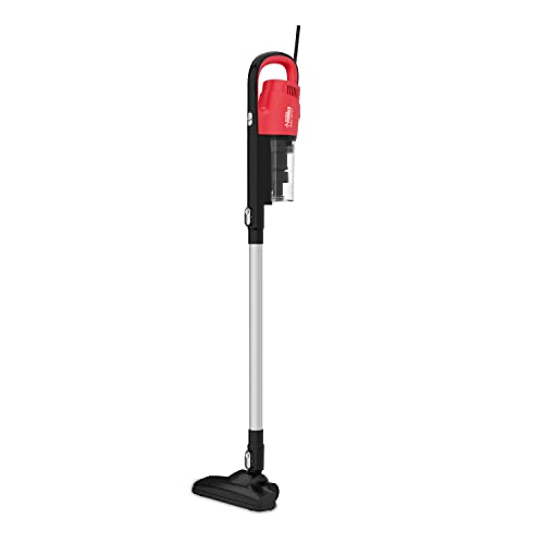 Eureka Forbes Stick Vac Nxt 600 Watts Upright & Handheld Vacuum Cleaner,Bagless With Cyclonic Technology (Red & Black) 1 Liter Hepa Filter 1 Piece