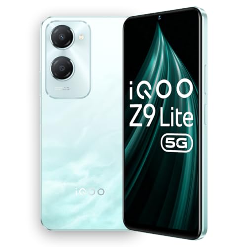 Iqoo Z9 Lite 5G (Aqua Flow, 4Gb Ram, 128Gb Storage) | Dimensity 6300 5G | 50Mp Sony Ai Camera | Charger In The Box