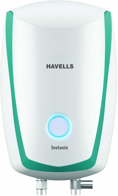 Havells 10 L Storage Water Geyser With Flexi Pipe And Free Installation (Havells 10 L Storage Water Geyser, White & Blue)