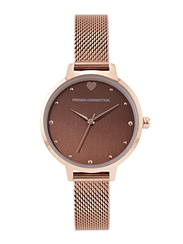 French Connection Analog Brown Dial Women’S Watch-Fcn00018D