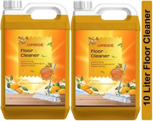 Upride Disinfectant Floor Cleaner,Surface Cleaner For Home & Office 10Liter Liquid Foam Orange(2 X 5000 Ml)