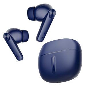 Boat Airdopes 200 Plus Truly Wireless In Ear Ear Buds W/ 100 Hours Playback, Quad Mics Enx Tech, 13Mm Drivers, Beast Mode(50Ms Low Latency), Asap Charge(5 Min=60 Min), Iwp Tech, Bt V5.3(Bold Blue)