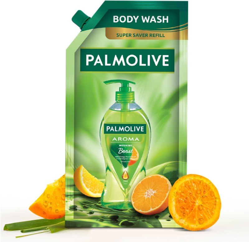 Palmolive Orange Essential Oil & Lemongrass Aroma Morning Boost Body Wash Refill Pack(750 Ml)