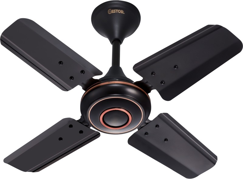 Gestor Phantom Smoke Brown With Anti Dust 600 Mm 4 Blade Ceiling Fan(Ultra High Speed | Smoke Brown | Pack Of 1)