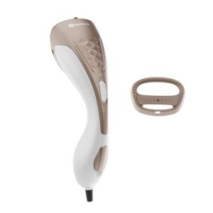 Havells Elegance Hand Held Garment Steamer 1200 Watts – Ergonomic Design,150Ml Tank Capacity, Powerful Steam Setting & 2 Year Warranty (Gold And White)