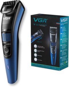 Vgr V-052 Trimmer 90 Min  Runtime 20 Length Settings(Blue, Black)