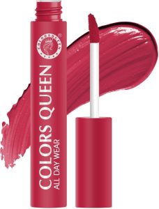 Colors Queen All Day Wear Highly Pigmented Long Lasting Non Transfer Liquid Lipstick(Very Me, 12 G)