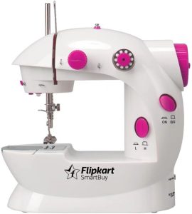 Flipkart Smartbuy Portable Mini Electric Sewing Machine With Foot Pedal & Multi Built-In Stitches Electric Sewing Machine( Built-In Stitches 1)