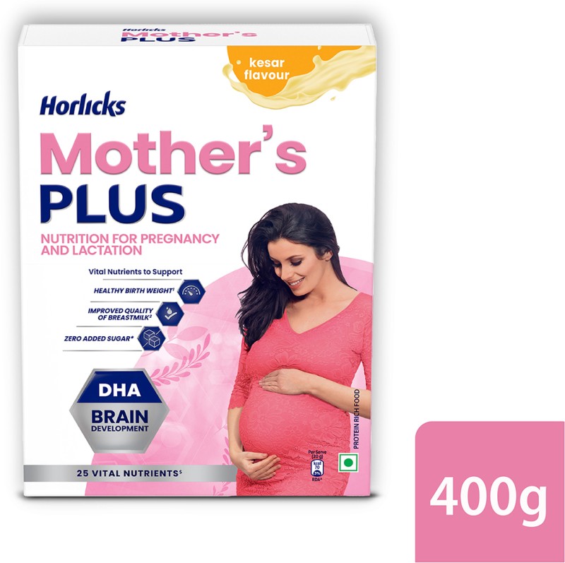 Horlicks Mother’S Plus Kesar Flavour(400 G)