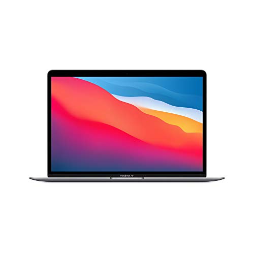 Apple Macbook Air Laptop M1 Chip, 13.3-Inch/33.74 Cm Retina Display, 8Gb Ram, 256Gb Ssd Storage, Backlit Keyboard, Facetime Hd Camera, Touch Id. Works With Iphone/Ipad; Space Grey