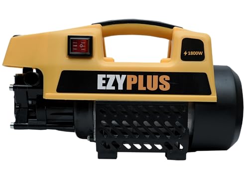 Ezyplus High Pressure Car Washer |1800 Watts 140Bar Pressure | 8L/Min Flow Rate | 8 Mtr Outlet Hose | 3 Mtr Inlet Pipe | Fits For Car,Bike, Garden,Ac Service, Solar Panels,Home Walls