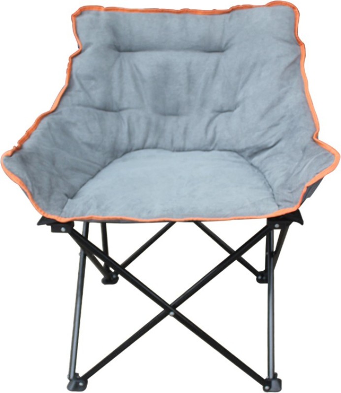 Furn Central Fabric Outdoor Chair(Grey, Pre-Assembled)